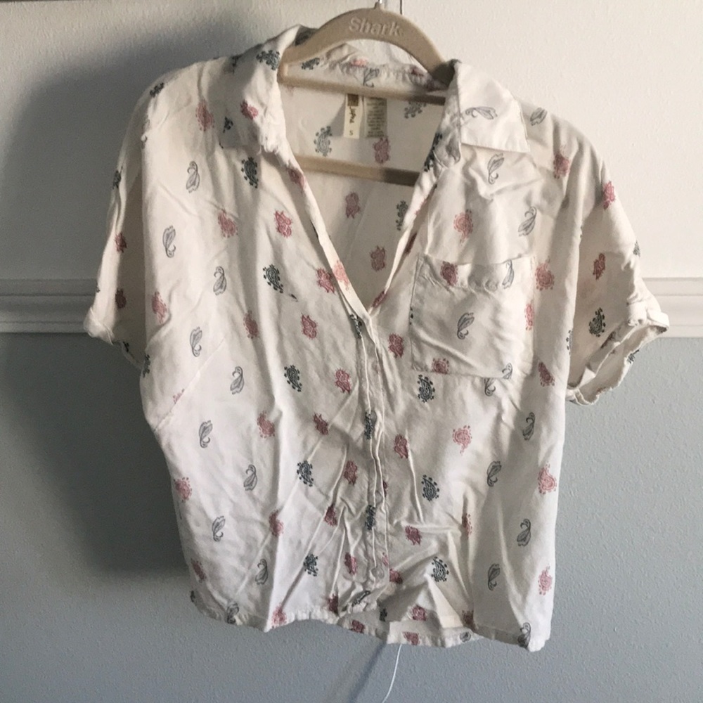Button-Up Blouse
